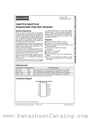 74ACT715PC datasheet pdf Fairchild Semiconductor
