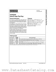 74VHC273MX datasheet pdf Fairchild Semiconductor