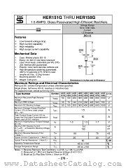 HER156G datasheet pdf Taiwan Semiconductor