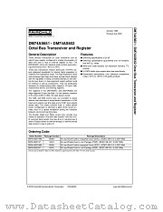 DM74AS652WM datasheet pdf Fairchild Semiconductor