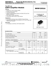 MHW1253LA datasheet pdf Freescale (Motorola)