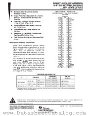 SN74ABT162823ADLR datasheet pdf Texas Instruments