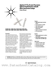 HLMP-CM30-TWA00 datasheet pdf Agilent (Hewlett-Packard)