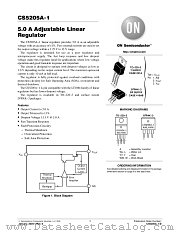 CS5205A-1GDPR3 datasheet pdf ON Semiconductor