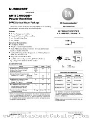 MURD620CT datasheet pdf ON Semiconductor