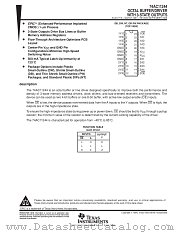 74AC11244NT datasheet pdf Texas Instruments