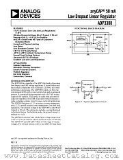 ADP3309ART-3-REEL7 datasheet pdf Analog Devices