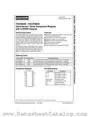 74ACQ646SC datasheet pdf Fairchild Semiconductor