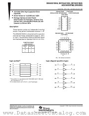SN74ALS1004DR datasheet pdf Texas Instruments