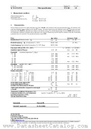 TFS38C datasheet pdf Vectron