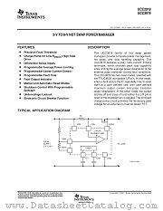 UCC3919PWTR datasheet pdf Texas Instruments