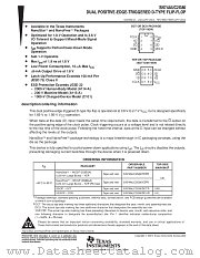 SN74AUC2G80YEPR datasheet pdf Texas Instruments