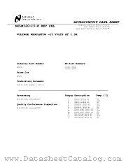 LM120KG-12 MW8 datasheet pdf National Semiconductor