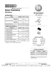 MMBTA05LT1 datasheet pdf ON Semiconductor