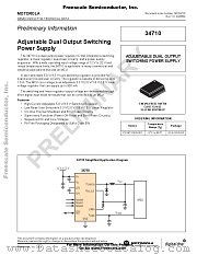 MC34710 datasheet pdf Freescale (Motorola)
