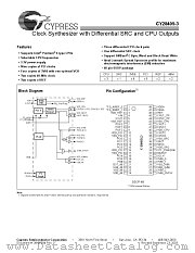 CY28405OC-3 datasheet pdf Cypress