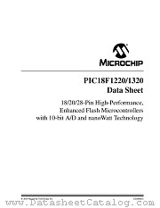 PIC18F1220-E/SS datasheet pdf Microchip