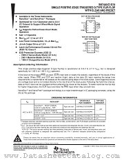 SN74AUC1G74YEPR datasheet pdf Texas Instruments