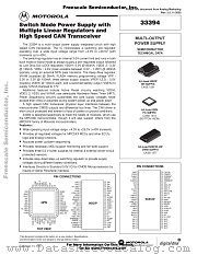 MC33394 datasheet pdf Freescale (Motorola)