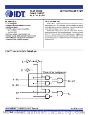 IDT74FCT157CTQ datasheet pdf IDT