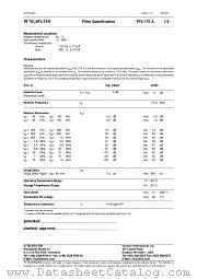 TFS175A datasheet pdf Vectron