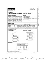74AC540SJX datasheet pdf Fairchild Semiconductor