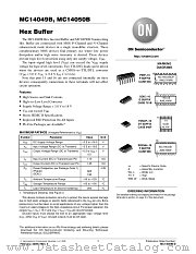 MC14050BDT datasheet pdf ON Semiconductor