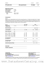 TFS380A datasheet pdf Vectron