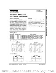 DM74AS240WM datasheet pdf Fairchild Semiconductor