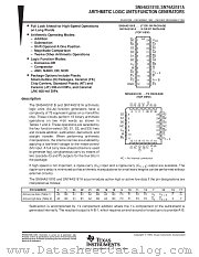 SN74AS181ADW datasheet pdf Texas Instruments