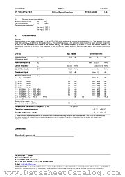 TFS1220B datasheet pdf Vectron