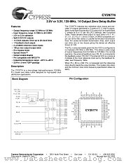 CY29774 datasheet pdf Cypress