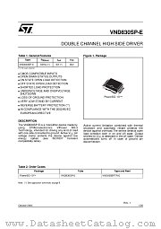 VND830SP-E datasheet pdf ST Microelectronics