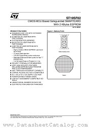 ST19SF02 datasheet pdf ST Microelectronics