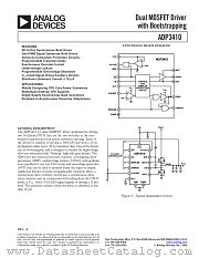 ADP3410KRU-REEL datasheet pdf Analog Devices