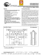 CY7C131-25NC datasheet pdf Cypress
