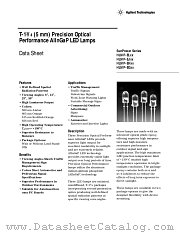 HLMP-EL24-PR4DD datasheet pdf Agilent (Hewlett-Packard)