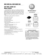 MC100E155 datasheet pdf ON Semiconductor