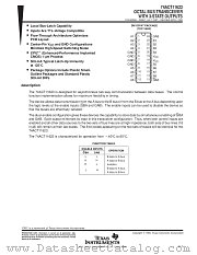 74ACT11623NT datasheet pdf Texas Instruments
