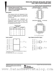 SN74AS20DR datasheet pdf Texas Instruments