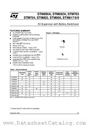 STM818L/M datasheet pdf ST Microelectronics