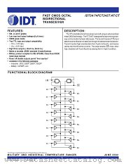 IDT5962-9221401M2A datasheet pdf IDT