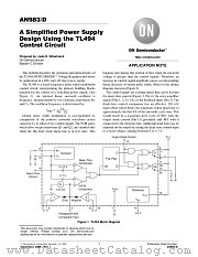 TL494CDR2 datasheet pdf ON Semiconductor