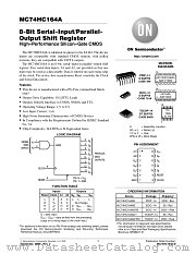 MC74HC164AD datasheet pdf ON Semiconductor