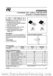 STD30PF03LT4 datasheet pdf ST Microelectronics