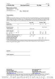 TFS156A datasheet pdf Vectron