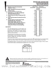 SN74AHC16240DLR datasheet pdf Texas Instruments