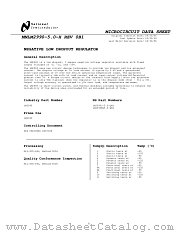 LM2990T-5.0 datasheet pdf National Semiconductor