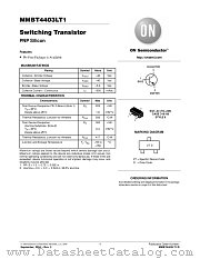 MMBT4403LT1 datasheet pdf ON Semiconductor