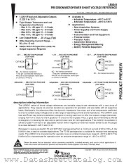 LM4041AIDBZR datasheet pdf Texas Instruments